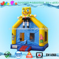 2016 new spongebob inflatable bounce house for kids,used commercial bounce houses for sale,kids happy toy with great fun
